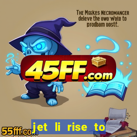 jet li rise to honor ppsspp download